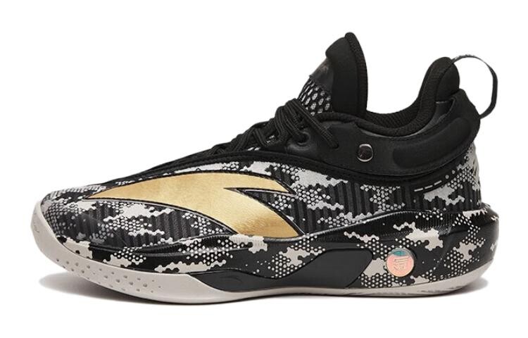 Детские баскетбольные кроссовки GS Low-top Black/Gold Anta Kids
Детские баскетбольные кроссовки GS Low-top Black/Gold Anta Kids