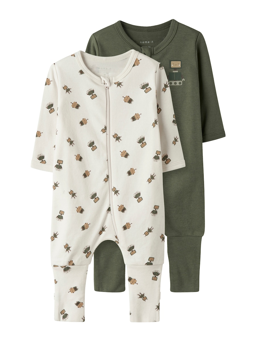 Пижама NAME IT, кремовый/коричневый/оливковый
Пижама NAME IT, кремовый/коричневый/оливковый
