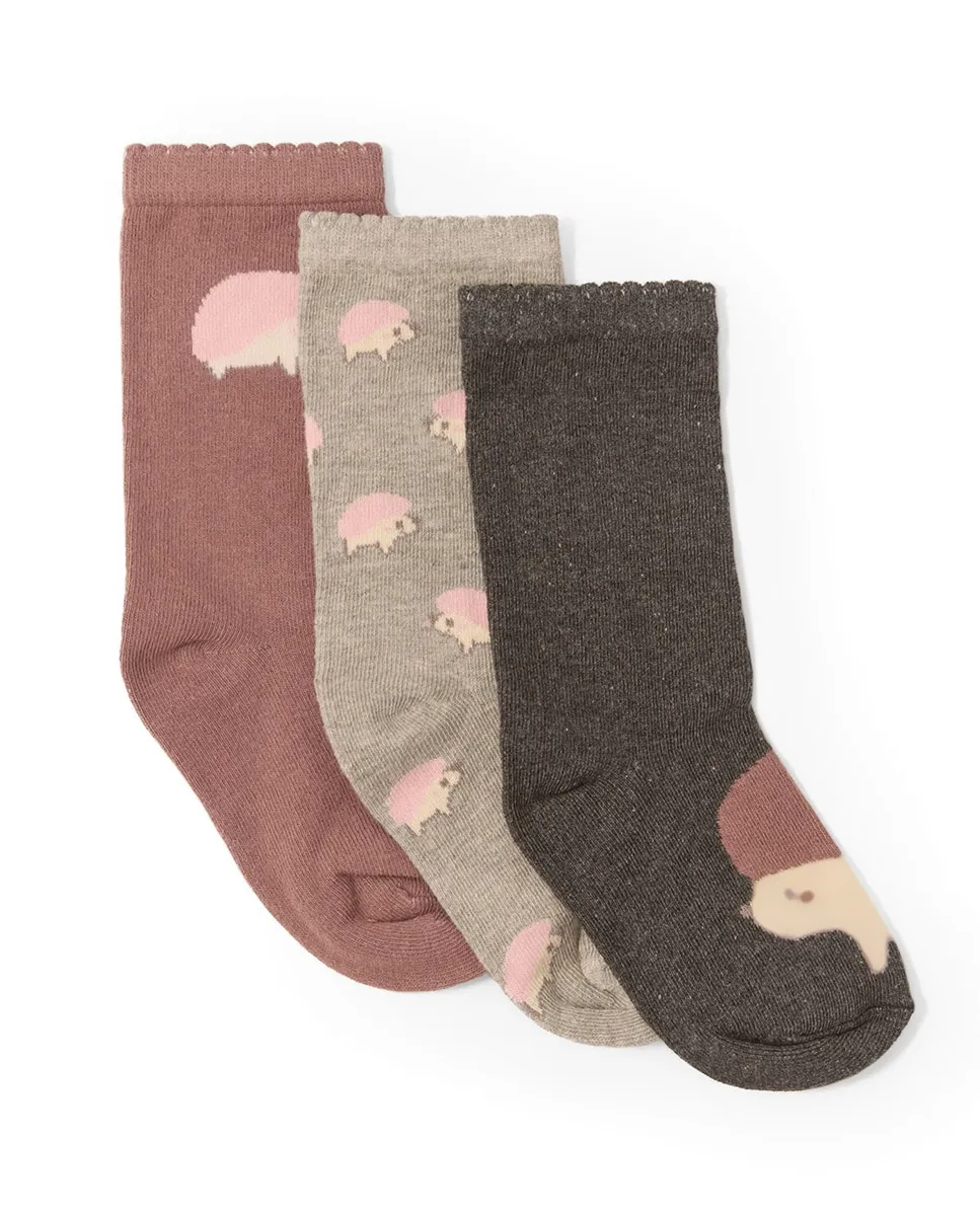 Упаковка из 3 носков Sfera, фиолетовый
Упаковка из 3 носков Sfera, фиолетовый