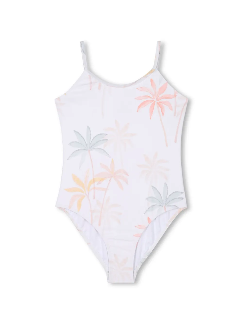 Купальник с принтом Chloé Kids, белый 
Купальник с принтом Chloé Kids, белый