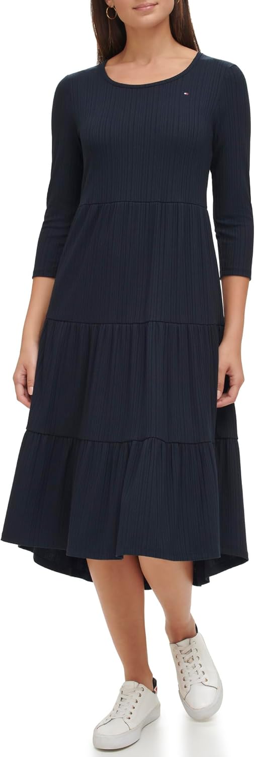 Женское платье миди в полоску Tommy Hilfiger, Sky Captain
Женское платье миди в полоску Tommy Hilfiger, Sky Captain