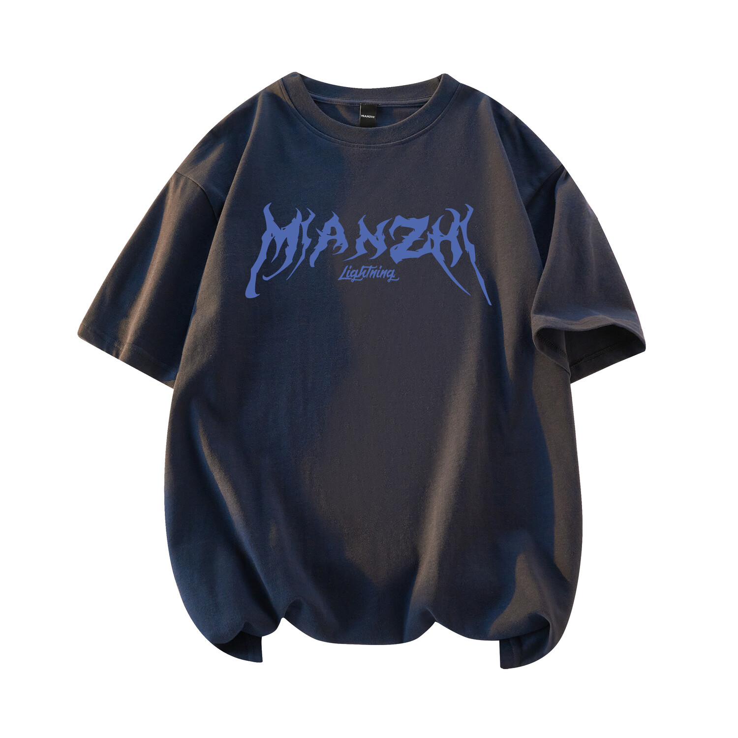 Mianzhi Хлопковая футболка унисекс, Белый/Серый
Mianzhi Хлопковая футболка унисекс, Белый/Серый