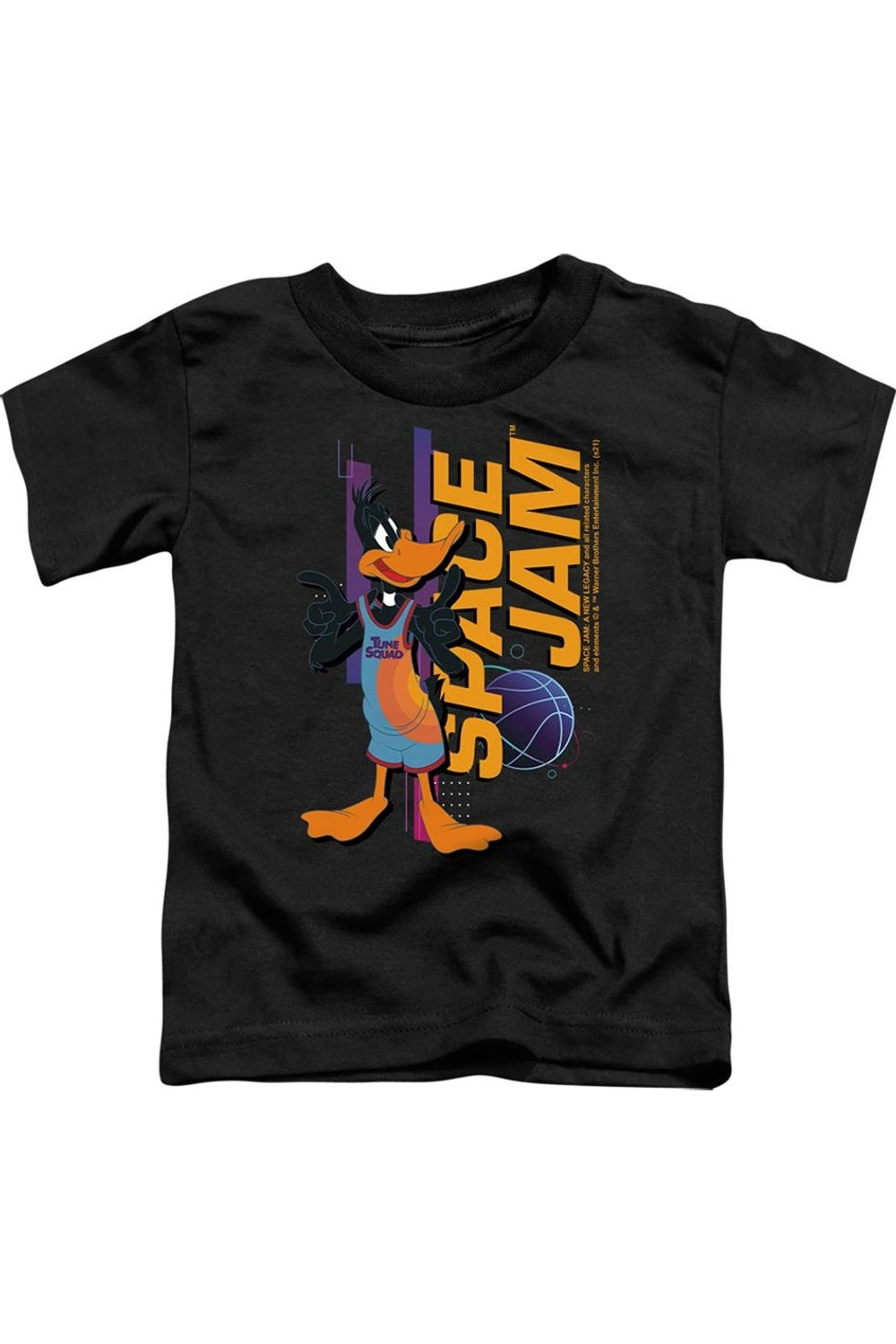 Футболка для малышей с Daffy из "Космического джема 2" Gildan, черный
Футболка для малышей с Daffy из "Космического джема 2" Gildan, черный