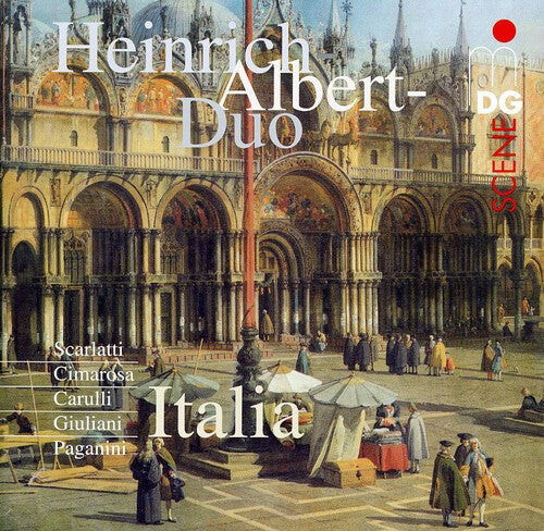 CD диск Scarlatti / Giuliani / Heinrich Albert Duo: Italy: Works for Two Guitars
CD диск Scarlatti / Giuliani / Heinrich Albert Duo: Italy: Works for Two Guitars