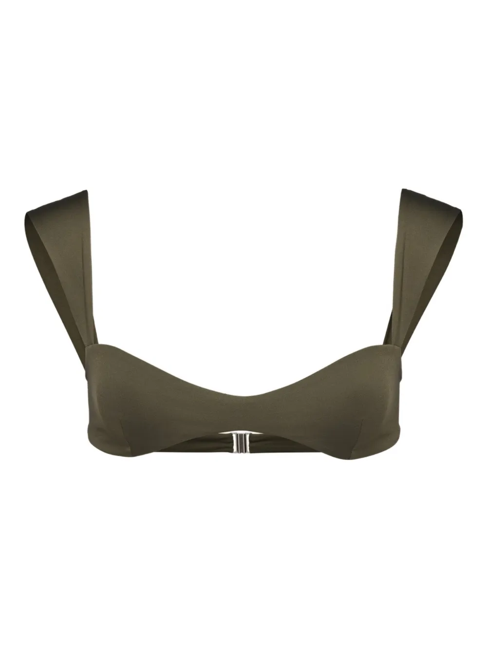 Ретро-бикини-топ с подплечниками Magda Butrym, зеленый
Ретро-бикини-топ с подплечниками Magda Butrym, зеленый