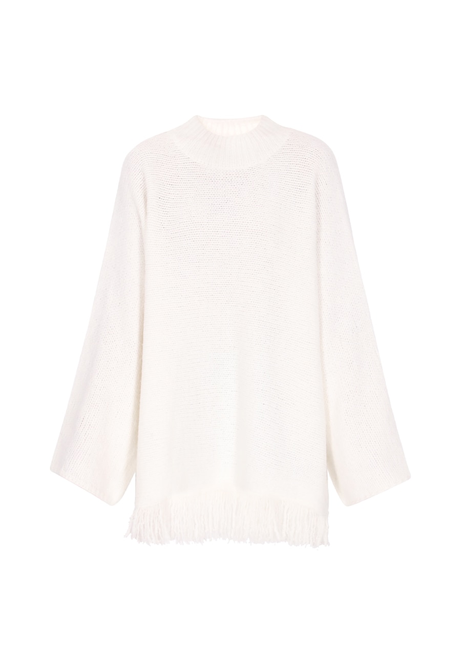 Большой свитер IZIA Boho, Wool White
Большой свитер IZIA Boho, Wool White