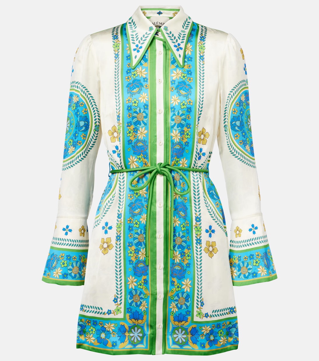 Платье-рубашка с принтом Вивианны Alémais, Vivianna
Платье-рубашка с принтом Вивианны Alémais, Vivianna