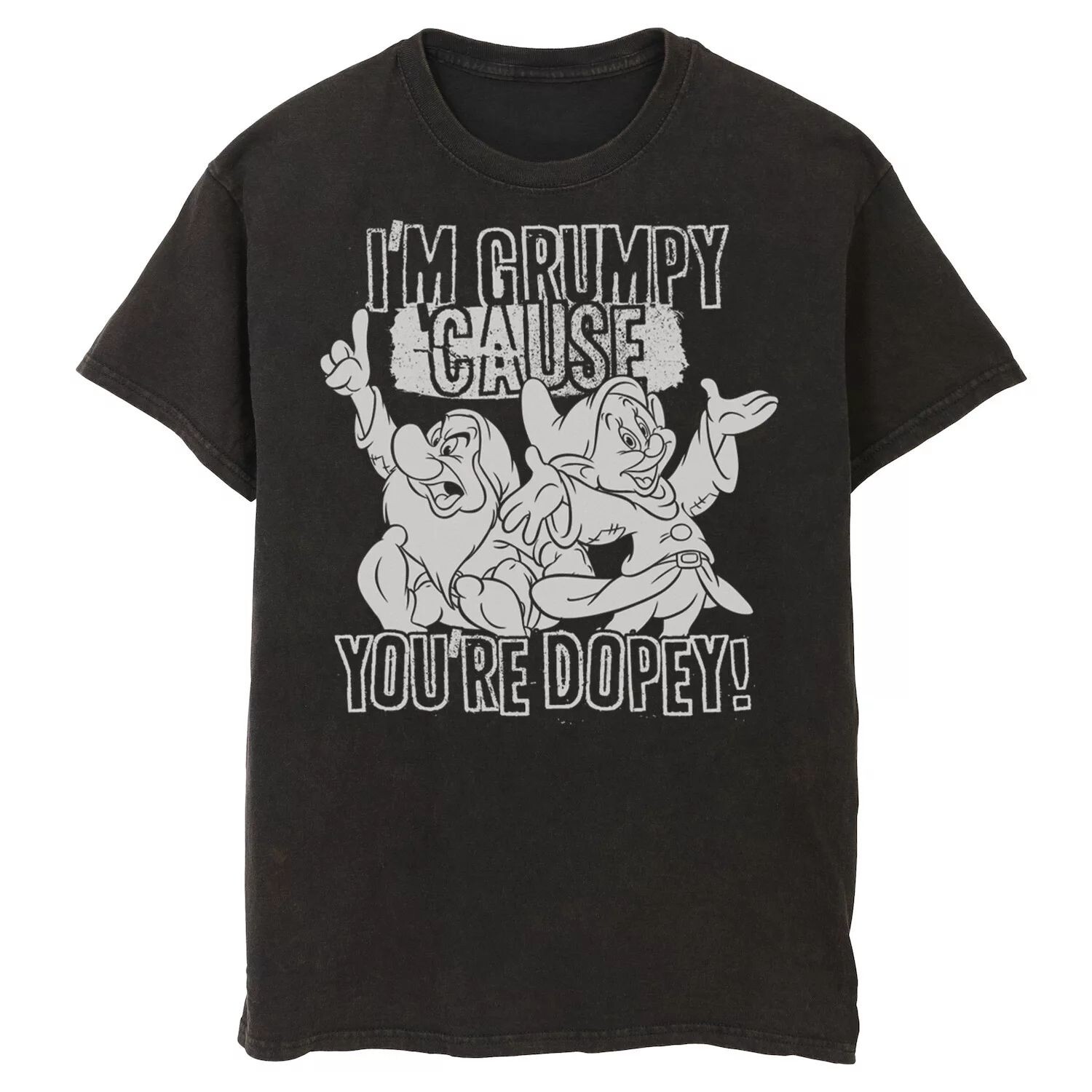 Мужская футболка Disney Snow White Grumpy Cause You're Dopey Licensed Character
Мужская футболка Disney Snow White Grumpy Cause You're Dopey Licensed Character