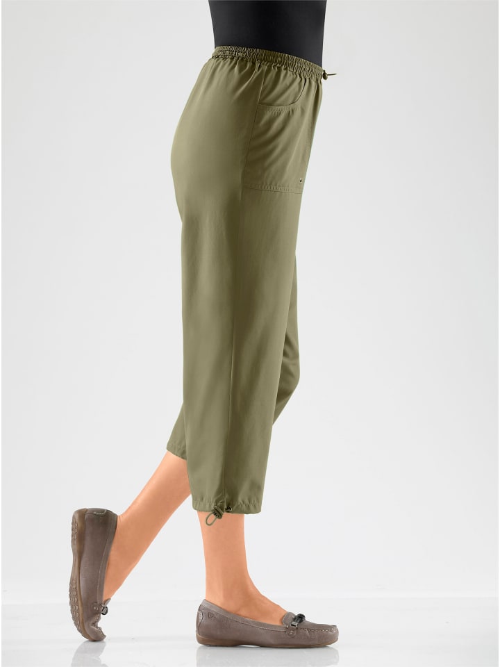 Брюки 7/8 цвета хаки WITT WEIDEN
Брюки 7/8 цвета хаки WITT WEIDEN