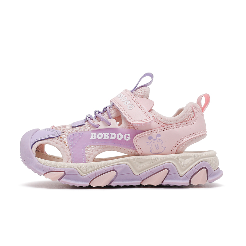 Сандалии детские с низким верхом, амортизирующие, стойкие к истиранию, дышащие, противоскользящие BOBDOG, бежевый/розовый/фиолетовый
Сандалии детские с низким верхом, амортизирующие, стойкие к истиранию, дышащие, противоскользящие BOBDOG, бежевый/розовый/фиолетовый