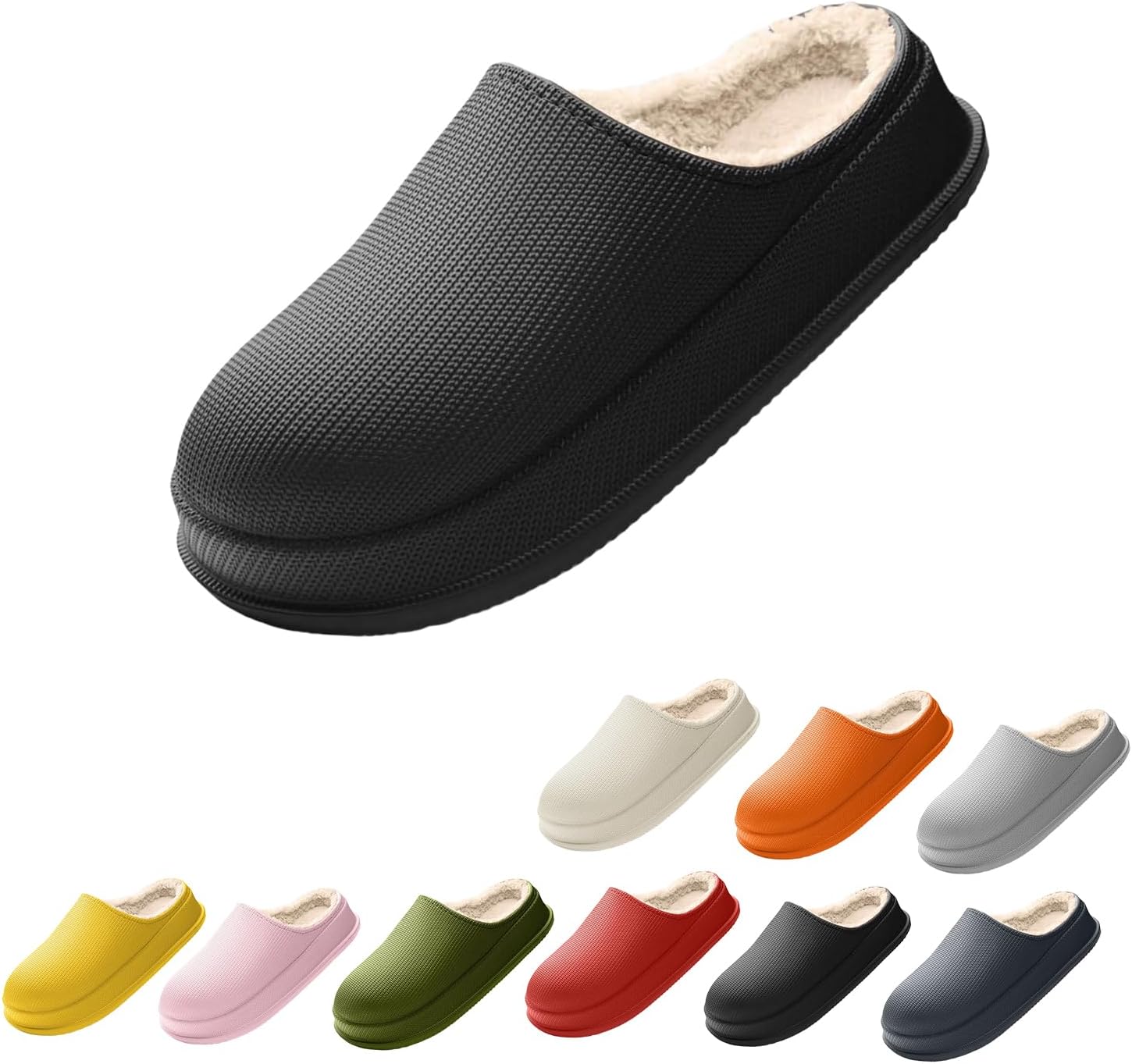 Домашние тапочки Cloud для женщин и мужчин, водонепроницаемые, теплые зимние тапочки с плюшевой флисовой подкладкой, противоскользящие Generic, черный
Домашние тапочки Cloud для женщин и мужчин, водонепроницаемые, теплые зимние тапочки с плюшевой флисовой подкладкой, противоскользящие Generic, черный