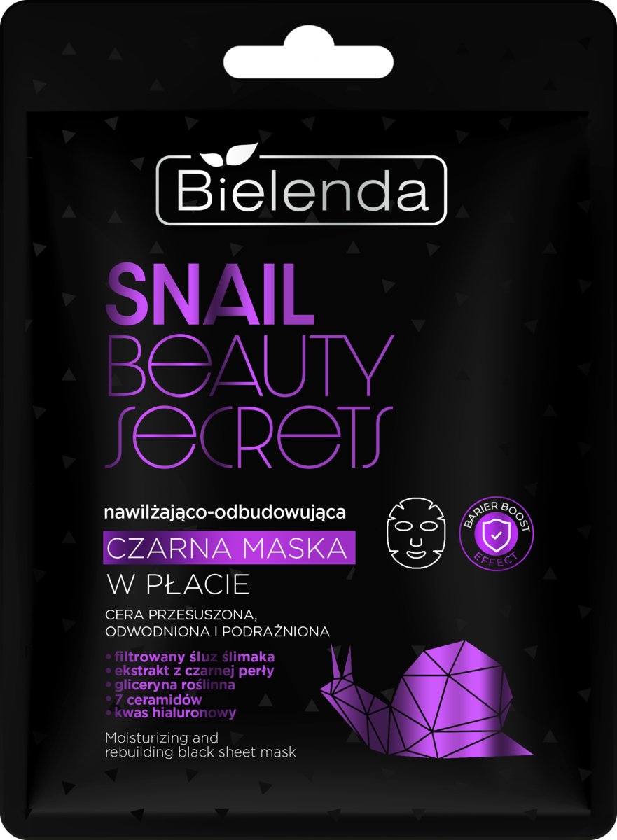 Bielenda, SNAIL BEAUTY SECRETS, Увлажняющая - восстанавливающая черная тканевая маска, 1 шт.
Bielenda, SNAIL BEAUTY SECRETS, Увлажняющая - восстанавливающая черная тканевая маска, 1 шт.