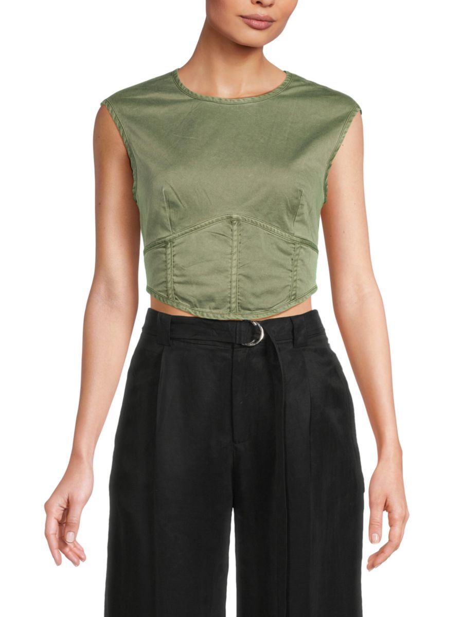 Корсетный укороченный топ Third Form, цвет Moss
Корсетный укороченный топ Third Form, цвет Moss