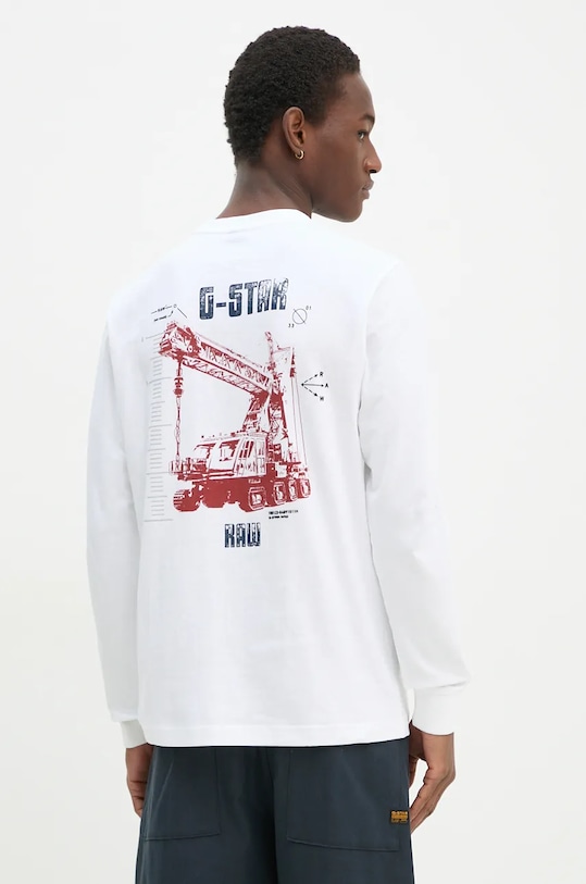 Хлопковая водолазка G-Star, белый
Хлопковая водолазка G-Star, белый