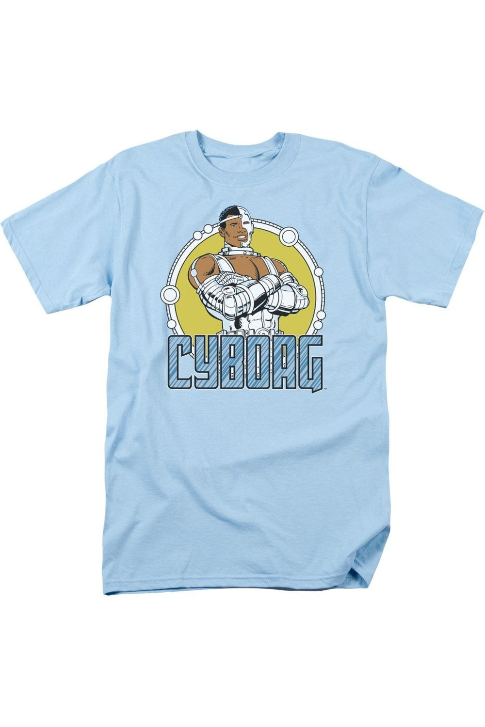 Футболка с коротким рукавом для взрослых DC Comics Cyborg Gildan, цвет carolina blue
Футболка с коротким рукавом для взрослых DC Comics Cyborg Gildan, цвет carolina blue
