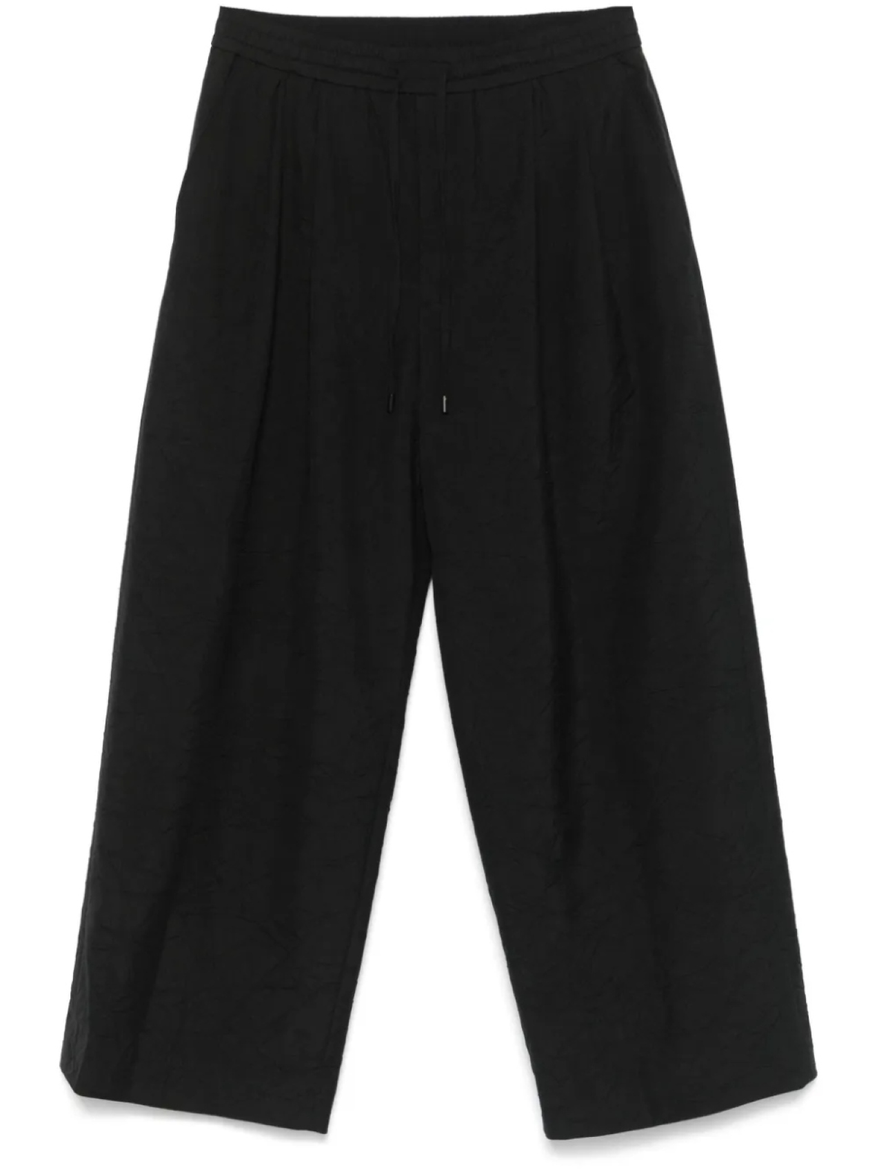 Juun.J жатые брюки, черный 
Juun.J жатые брюки, черный