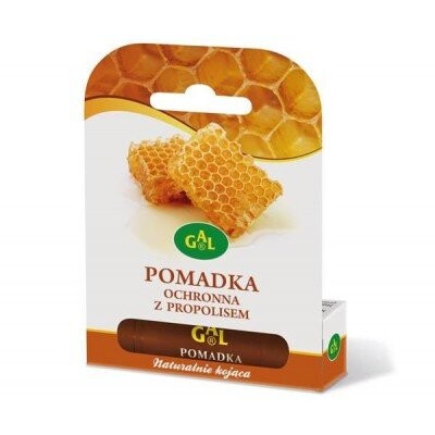 Гал, Защитная губная помада с прополисом - 4,3 г, Gal
Гал, Защитная губная помада с прополисом - 4,3 г, Gal