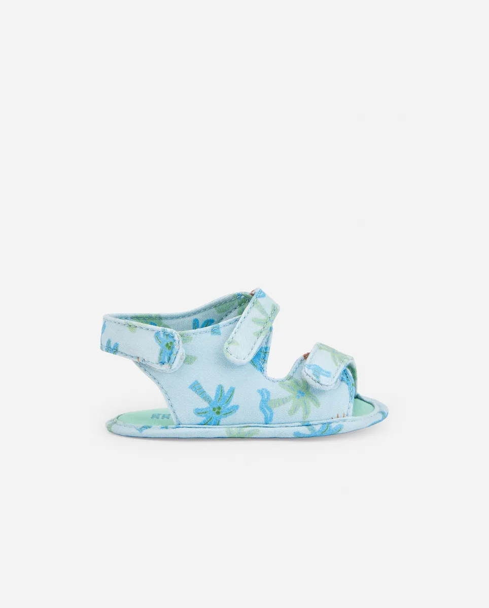 Детские сандалии голубого цвета с тропическим принтом Tuc Tuc, светло-голубой
Детские сандалии голубого цвета с тропическим принтом Tuc Tuc, светло-голубой