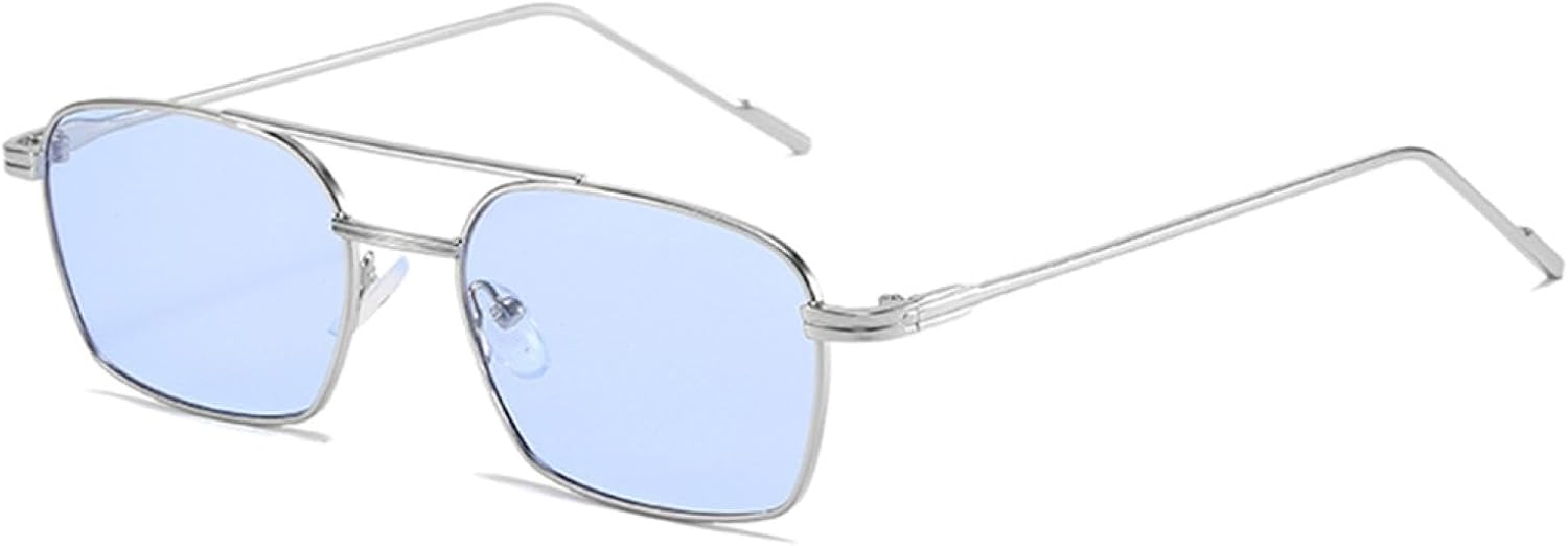 Солнцезащитные очки в оправе для женщин, защита от УФ-излучения UV400, золотисто-черные, ретро, металлические. Солнцезащитные очки для мужчин SZVVBKK, Silver With Blue
Солнцезащитные очки в оправе для женщин, защита от УФ-излучения UV400, золотисто-черные, ретро, металлические. Солнцезащитные очки для мужчин SZVVBKK, Silver With Blue