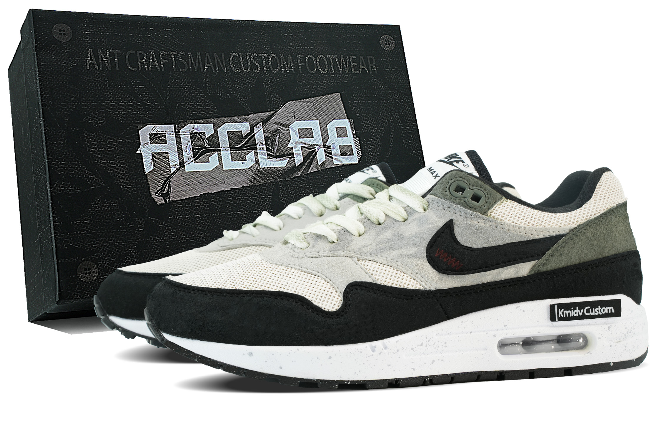 Кроссовки Air Max 1 с противоскользящим покрытием, износостойкие, низкие, повседневные, мужские, черно-зеленые Nike, Black Green
Кроссовки Air Max 1 с противоскользящим покрытием, износостойкие, низкие, повседневные, мужские, черно-зеленые Nike, Black Green