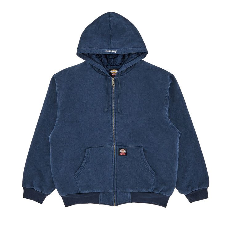 Толстовка Supreme x Dickies Quilted Lined Zip Up Hooded Sweatshirt, Navy
Толстовка Supreme x Dickies Quilted Lined Zip Up Hooded Sweatshirt, Navy