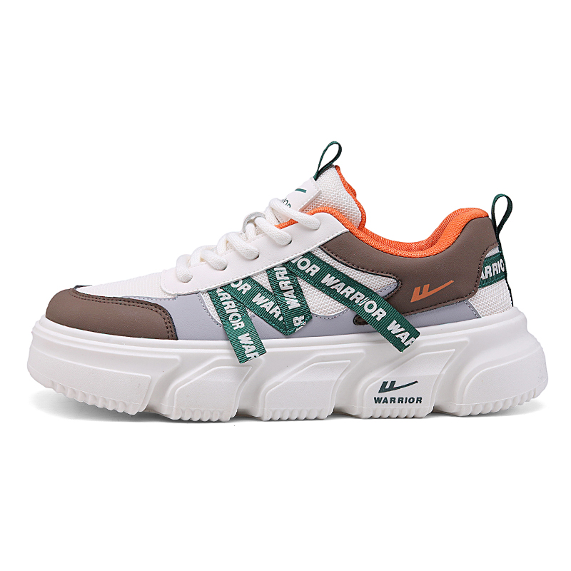 WARRIOR Кроссовки для скейтбординга мужские Low top Gray/Brown
WARRIOR Кроссовки для скейтбординга мужские Low top Gray/Brown