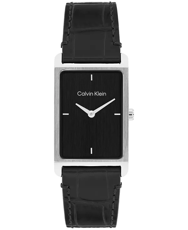 Элегантные мужские часы с черным кожаным ремешком, 24 мм Calvin Klein, black
Элегантные мужские часы с черным кожаным ремешком, 24 мм Calvin Klein, black