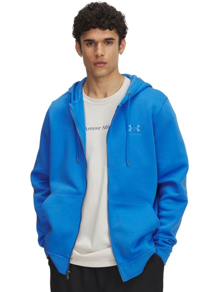 Худи Icon Fleece Hood Full-Zip синего цвета Under Armour
Худи Icon Fleece Hood Full-Zip синего цвета Under Armour