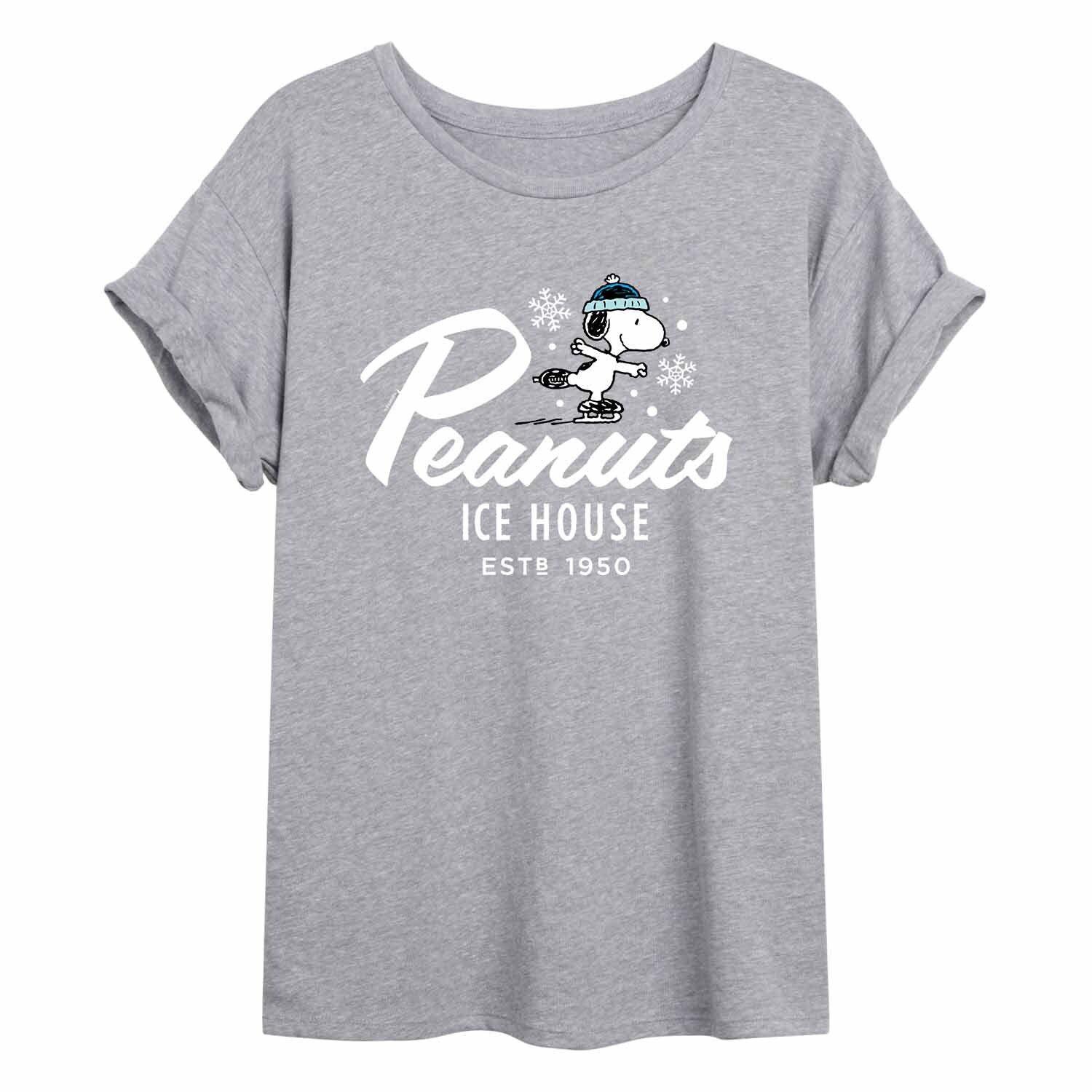 Струящаяся футболка Juniors' Peanuts Ice House Licensed Character
Струящаяся футболка Juniors' Peanuts Ice House Licensed Character