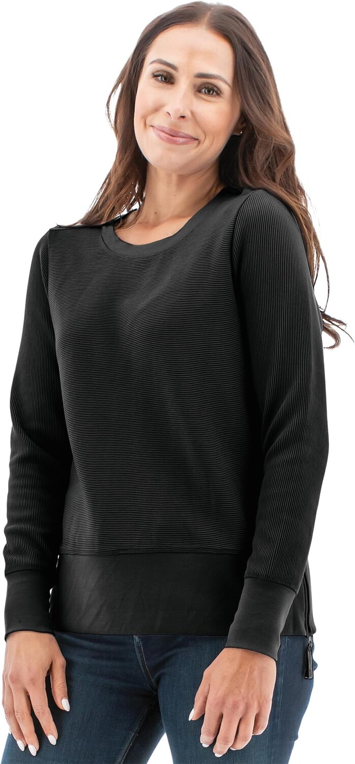 Толстовка Aventura Clothing Hazelton Crew Neck, черный 
Толстовка Aventura Clothing Hazelton Crew Neck, черный