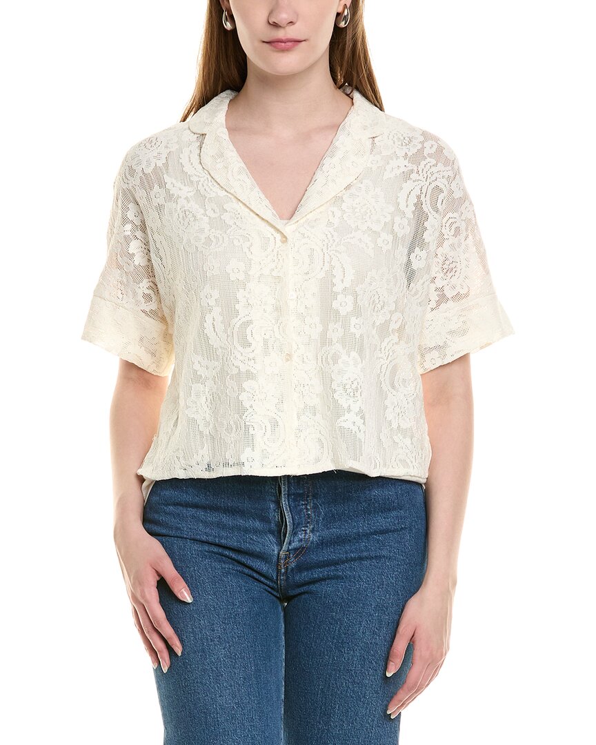 Скоро увидимся Кружевная рубашка на пуговицах See U Soon, белый
Скоро увидимся Кружевная рубашка на пуговицах See U Soon, белый