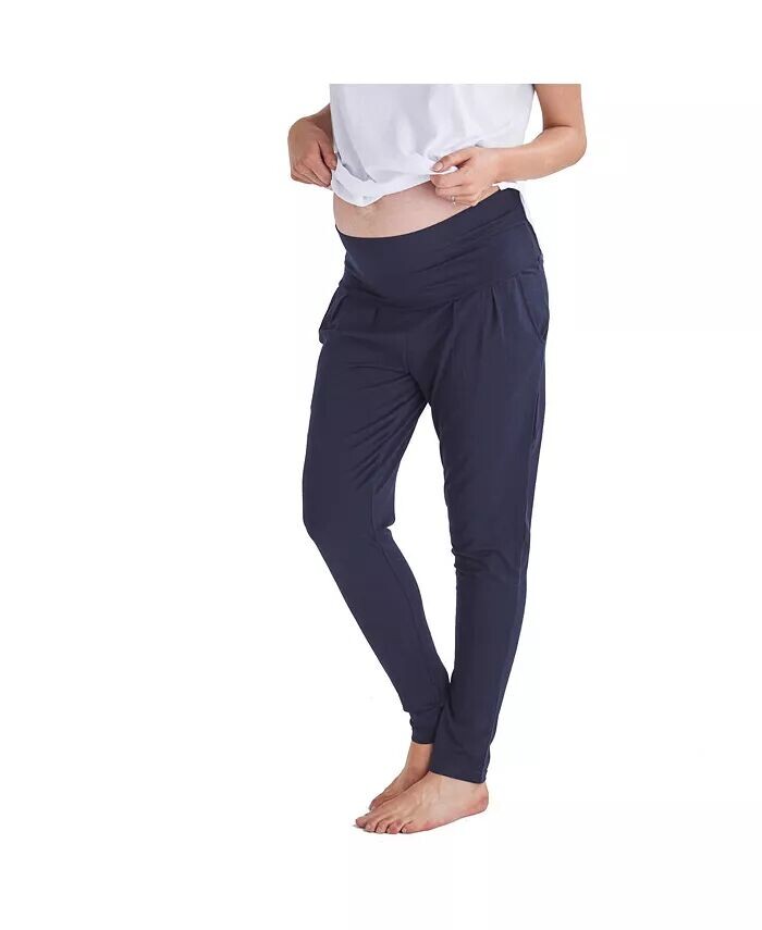 Мягкие домашние брюки Angel для беременных ANGEL MATERNITY, синий
Мягкие домашние брюки Angel для беременных ANGEL MATERNITY, синий