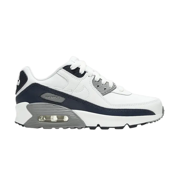 Кроссовки Nike Air Max 90 GS 'Obsidian', белый 
Кроссовки Nike Air Max 90 GS 'Obsidian', белый