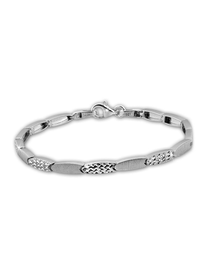 SilberDream Женские браслеты SilverDream из серебра 925 пробы, огранка, приблизительно 19 см
SilberDream Женские браслеты SilverDream из серебра 925 пробы, огранка, приблизительно 19 см