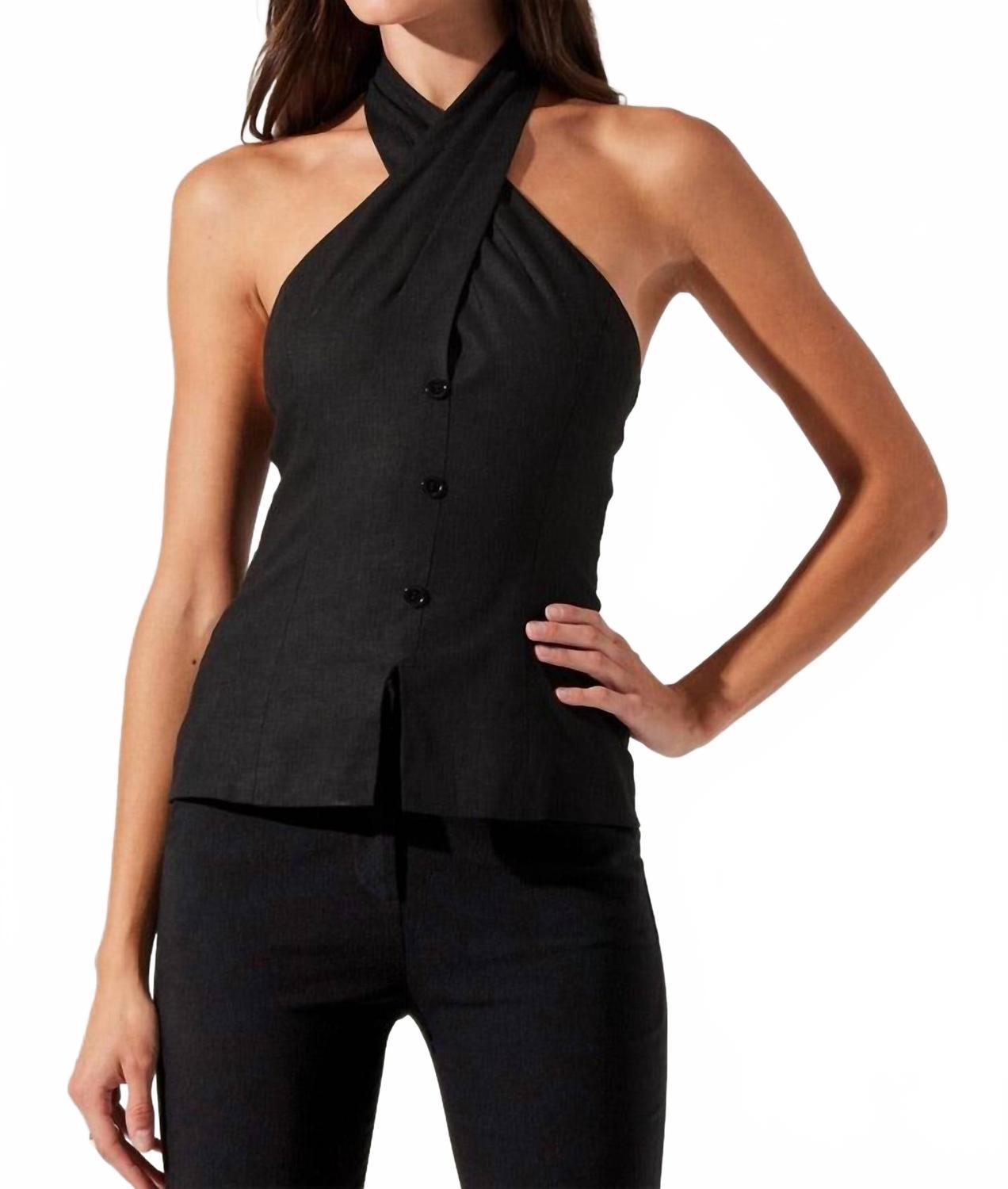 Жилет Yaritza черного цвета ASTR
Жилет Yaritza черного цвета ASTR