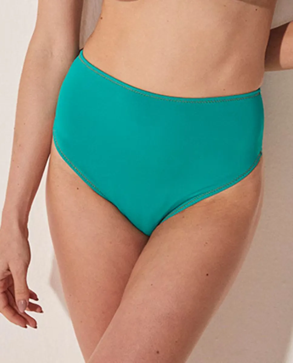Однотонные плавки бикини-кюлоты Agua de coco, зеленый
Однотонные плавки бикини-кюлоты Agua de coco, зеленый