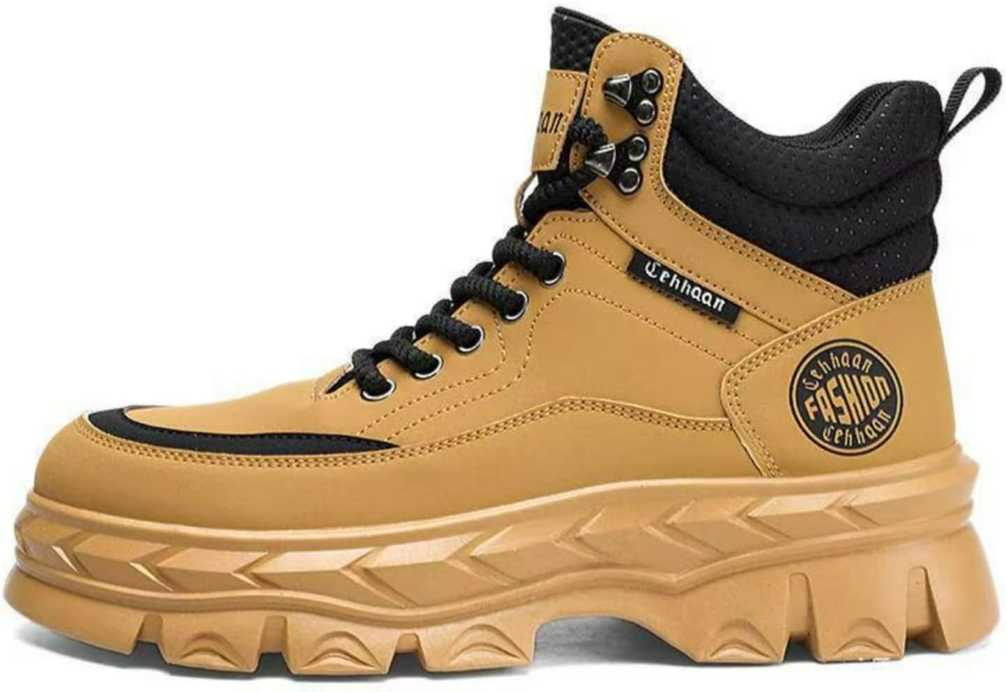 Мужские рабочие ботинки на массивной платформе, водостойкие, высокие, для походов, тактический стиль, повседневные, на шнуровке Ctkvbmeoi, желтый
Мужские рабочие ботинки на массивной платформе, водостойкие, высокие, для походов, тактический стиль, повседневные, на шнуровке Ctkvbmeoi, желтый