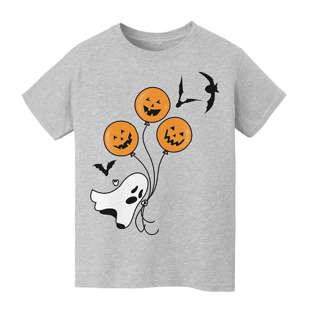 Детская футболка с рисунком «Готовы быть жутким Хэллоуином» в возрасте 8–20 лет Licensed Character, цвет Sport Gray 
Детская футболка с рисунком «Готовы быть жутким Хэллоуином» в возрасте 8–20 лет Licensed Character, цвет Sport Gray