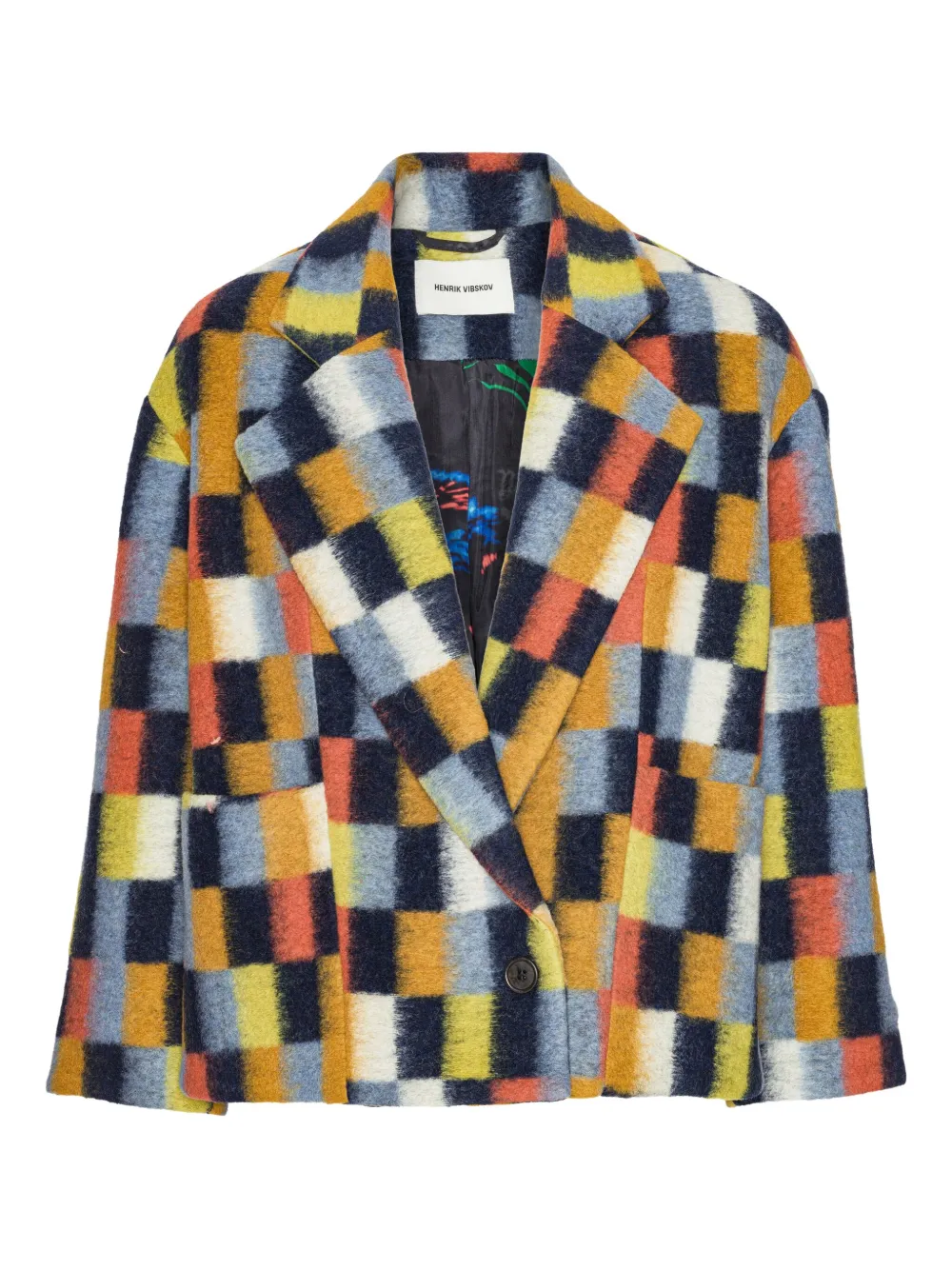 Жакет с узором Henrik Vibskov, синий
Жакет с узором Henrik Vibskov, синий