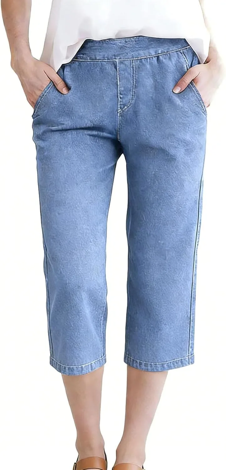 Женские джинсы капри с низкой посадкой
Женские джинсы капри с низкой посадкой