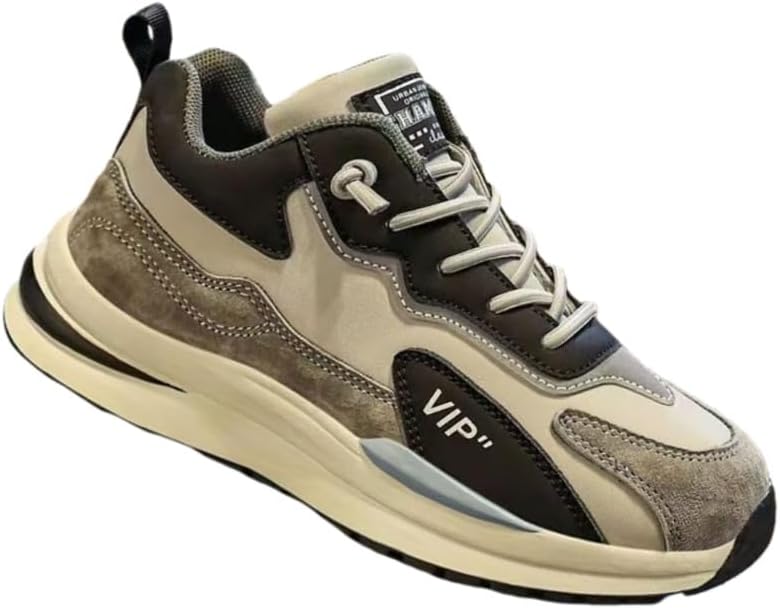 Мужские кожаные повседневные спортивные кроссовки на толстой подошве. Антивибрационные стельки из ЭВА. Нескользящие и прочные. Подходят для активного отдыха, бега, фитнеса и повседневного использования Fmshi, серый
Мужские кожаные повседневные спортивные кроссовки на толстой подошве. Антивибрационные стельки из ЭВА. Нескользящие и прочные. Подходят для активного отдыха, бега, фитнеса и повседневного использования Fmshi, серый