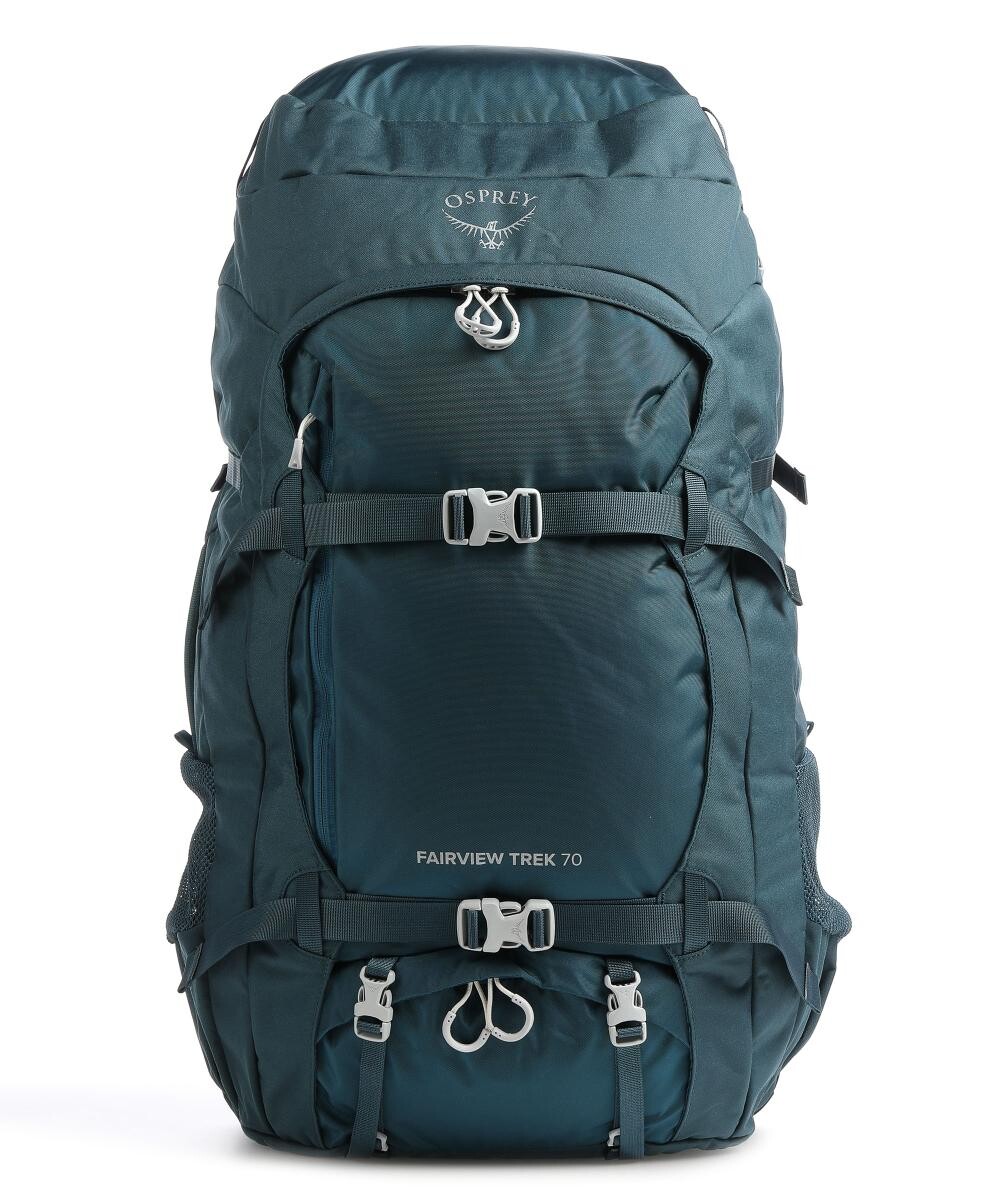 Треккинговый рюкзак Fairview trek 70 нейлон Osprey, синий
Треккинговый рюкзак Fairview trek 70 нейлон Osprey, синий