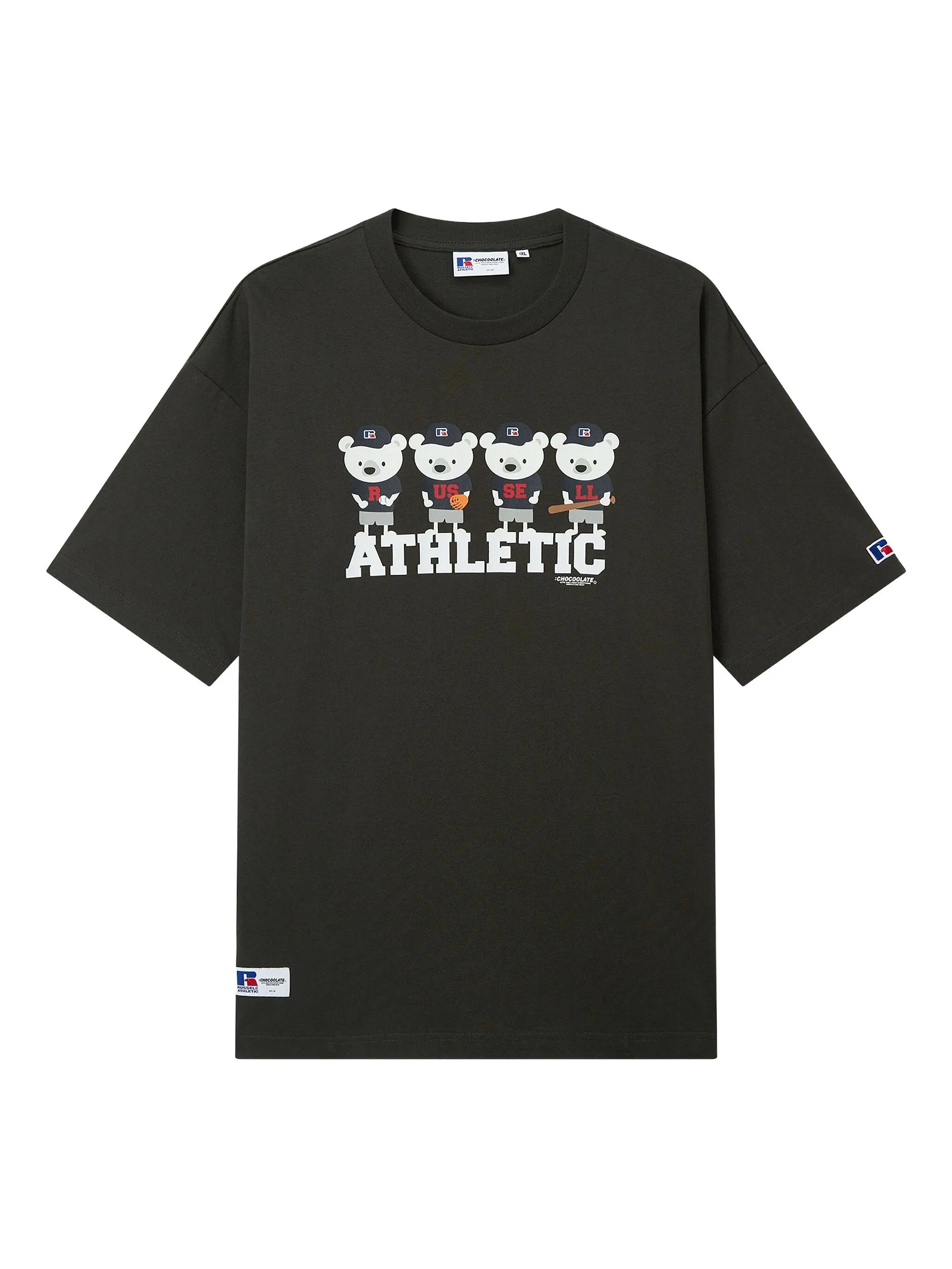 Футболка с графичным принтом Chocoolate, серый
Футболка с графичным принтом Chocoolate, серый