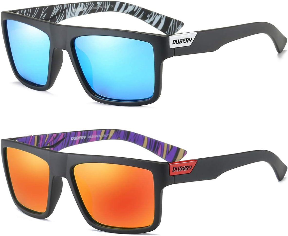 Ретро поляризованные солнцезащитные очки для мужчин и женщин. Классические винтажные квадратные солнцезащитные очки с защитой UV400, цвет D918 Tramean, 2 Pack(black/Blue+black/Red)
Ретро поляризованные солнцезащитные очки для мужчин и женщин. Классические винтажные квадратные солнцезащитные очки с защитой UV400, цвет D918 Tramean, 2 Pack(black/Blue+black/Red)