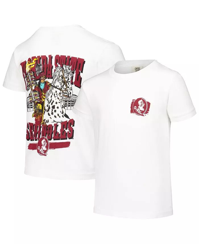 Футболка Big Boys and Girls White Florida State Seminoles Hyperlocal Comfort Colors Image One
Футболка Big Boys and Girls White Florida State Seminoles Hyperlocal Comfort Colors Image One