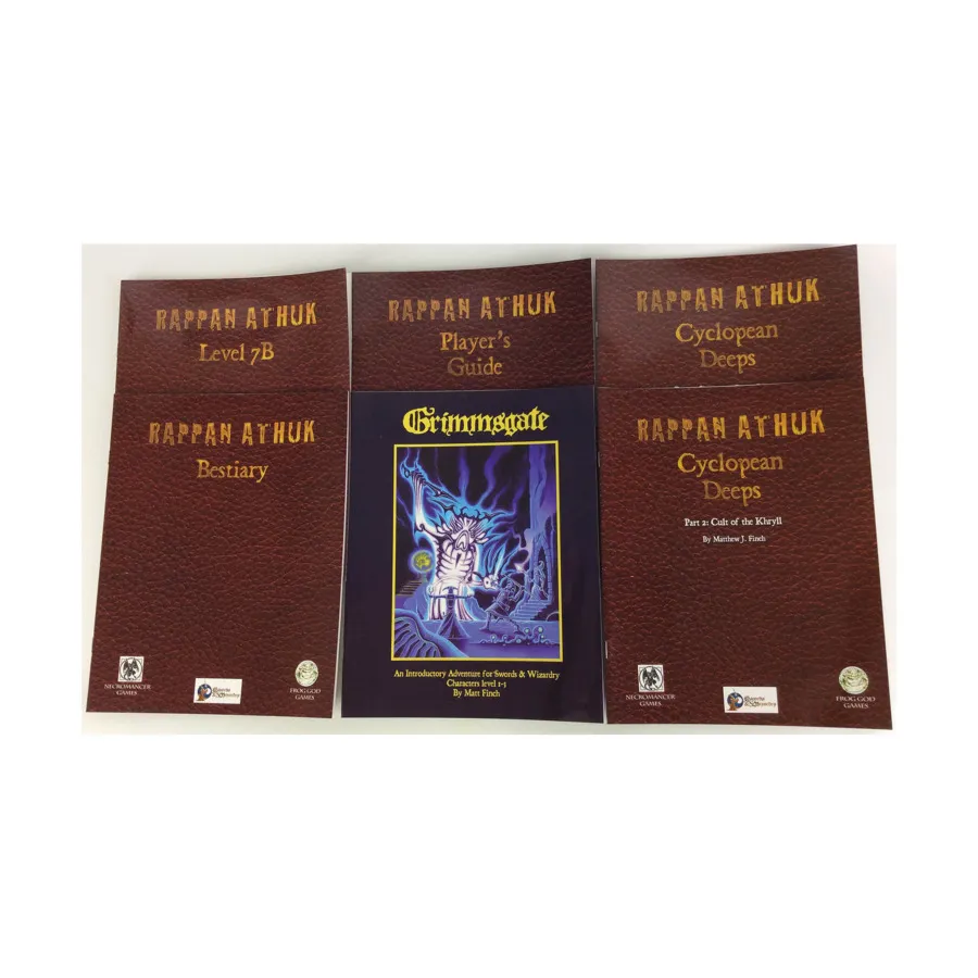 Коллекция добавок Rappan Athuk — 6 добавок!, Rappan Athuk (Swords & Wizardry)
Коллекция добавок Rappan Athuk — 6 добавок!, Rappan Athuk (Swords & Wizardry)