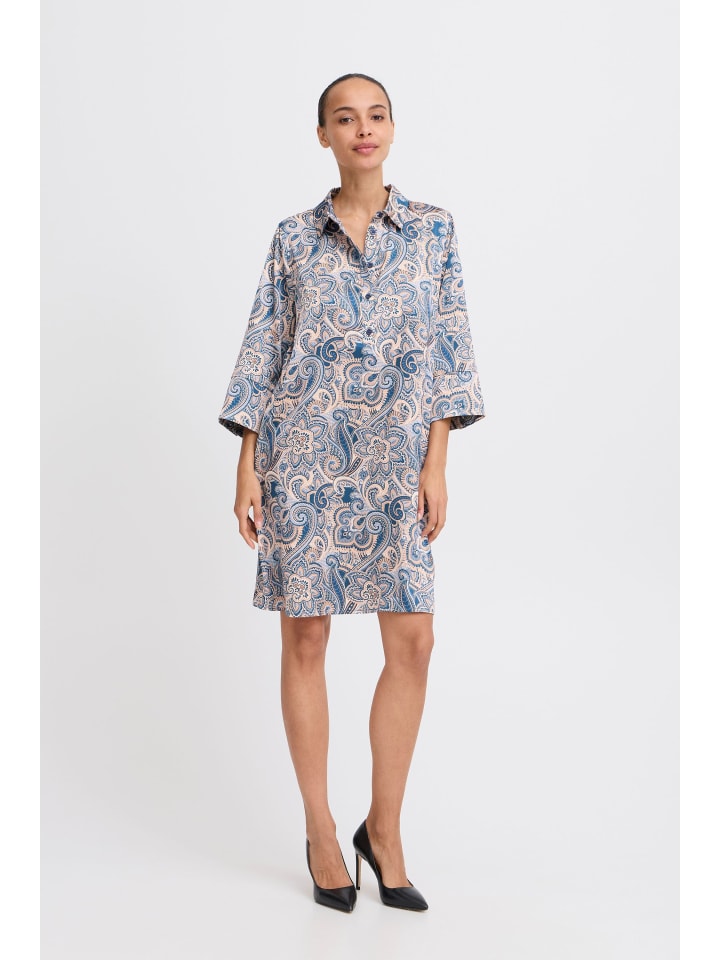 B. young Короткое платье BYHILLY - легкое, тканое, свободного кроя, в синей расцветке "пейсли"
B. young Короткое платье BYHILLY - легкое, тканое, свободного кроя, в синей расцветке "пейсли"