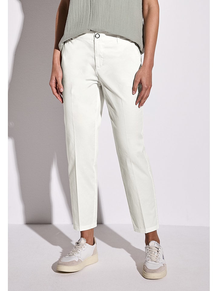 Тканевые брюки Street One, белый
Тканевые брюки Street One, белый