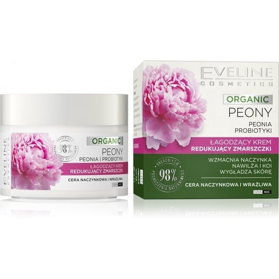 Успокаивающий крем против морщин, Пион, 50 мл Eveline Cosmetics
Успокаивающий крем против морщин, Пион, 50 мл Eveline Cosmetics