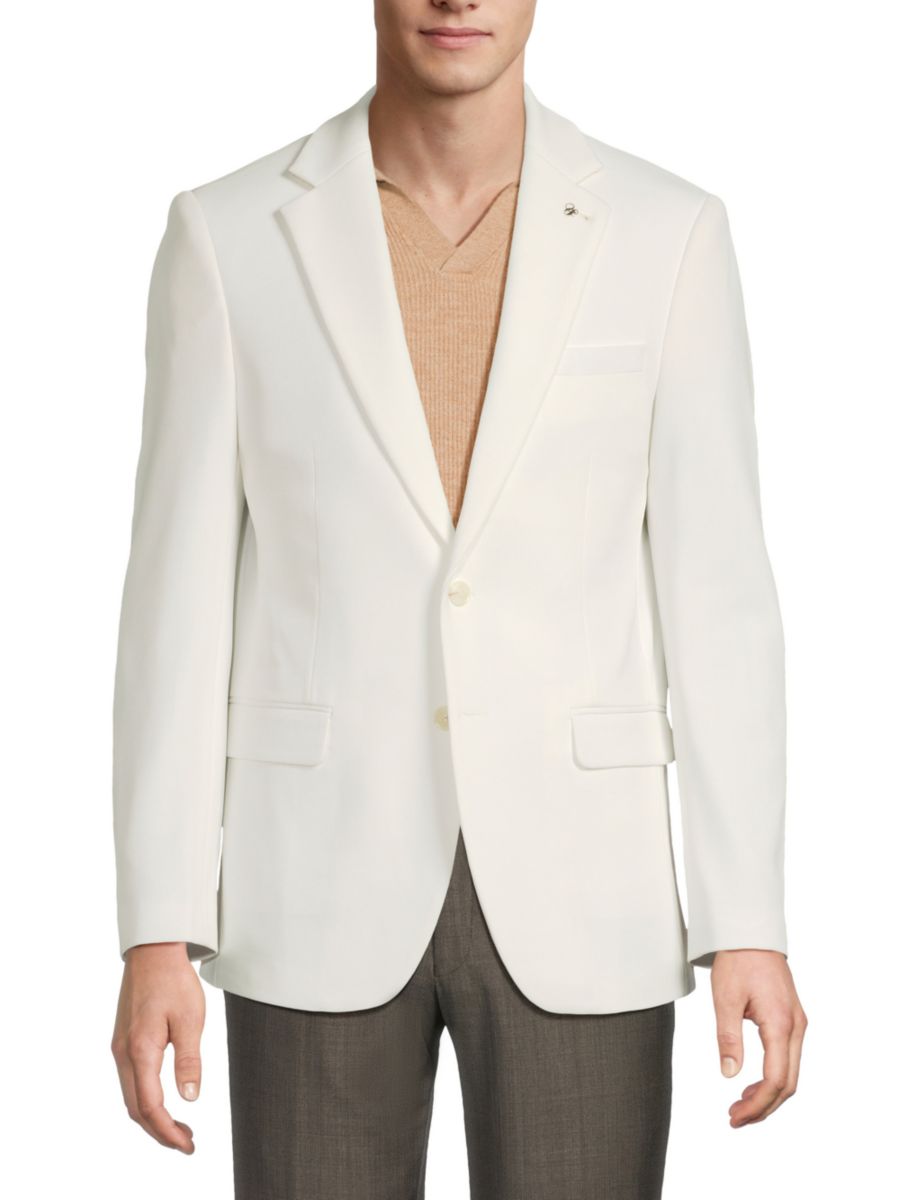 Текстурированный трикотажный блейзер современного кроя Scotch & Soda, белый
Текстурированный трикотажный блейзер современного кроя Scotch & Soda, белый